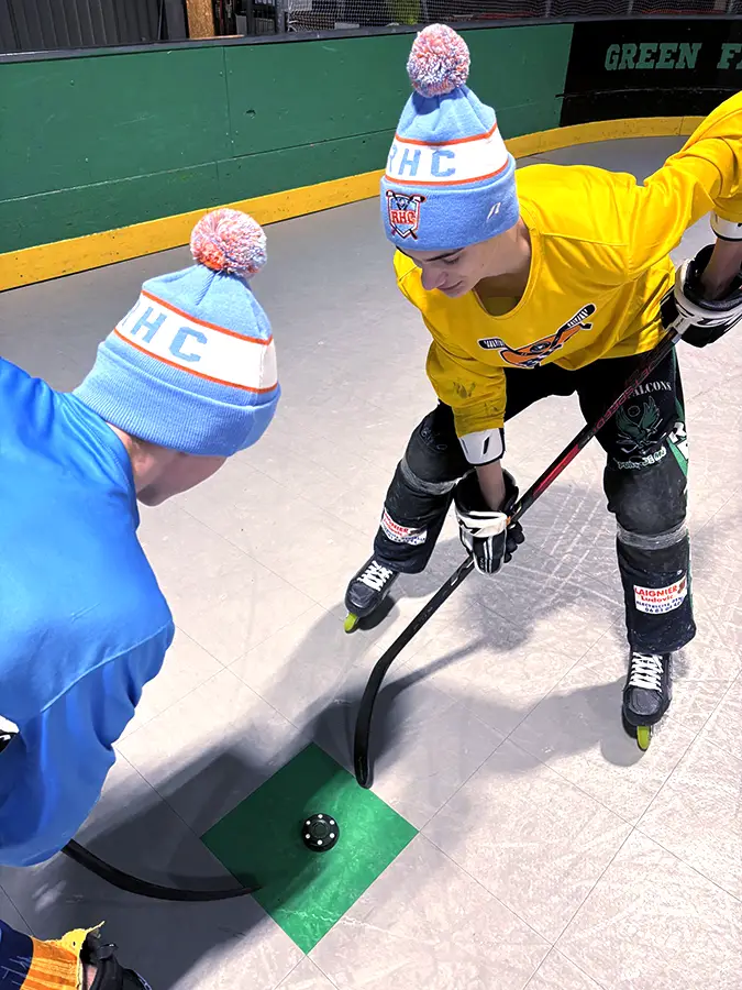 entrainement tactique-roller hockey